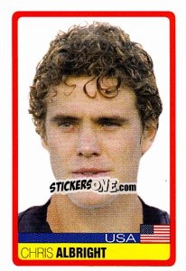 Sticker Chris Albright - Copa América. Venezuela 2007 n. 212 - Panini