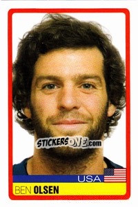 Sticker Ben Olsen - Copa América. Venezuela 2007 n. 214 - Panini