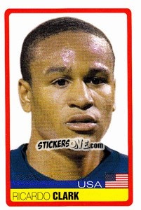 Sticker Ricardo Clark - Copa América. Venezuela 2007 n. 217 - Panini