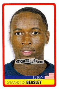 Sticker Damarcus Beasley - Copa América. Venezuela 2007 n. 218 - Panini