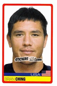 Sticker Brian Ching - Copa América. Venezuela 2007 - Panini