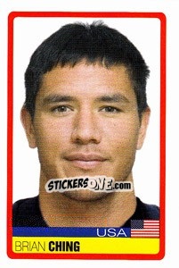 Figurina Brian Ching - Copa América. Venezuela 2007 - Panini