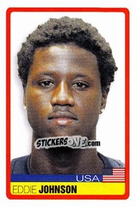 Sticker Eddie Johnson - Copa América. Venezuela 2007 - Panini