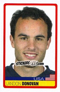 Sticker Landon Donovan - Copa América. Venezuela 2007 - Panini