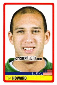 Sticker Tim Howard - Copa América. Venezuela 2007 - Panini