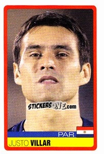 Sticker Justo Villar - Copa América. Venezuela 2007 - Panini