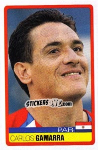 Sticker Carlos Gamarra - Copa América. Venezuela 2007 - Panini