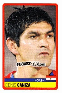 Sticker Denis Caniza - Copa América. Venezuela 2007 n. 232 - Panini