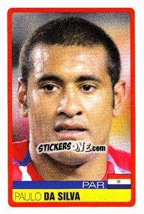 Cromo Paulo da Silva - Copa América. Venezuela 2007 - Panini