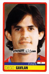Sticker Diego Gavilan - Copa América. Venezuela 2007 n. 236 - Panini