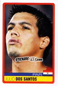 Sticker Julio dos Santos - Copa América. Venezuela 2007 n. 237 - Panini