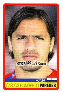 Sticker Carlos Humberto Paredes - Copa América. Venezuela 2007 - Panini