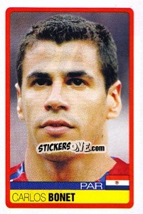Sticker Carlos Bonet - Copa América. Venezuela 2007 n. 241 - Panini