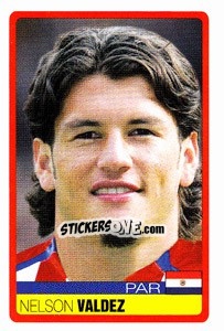 Sticker Nelson Valdez - Copa América. Venezuela 2007 n. 243 - Panini