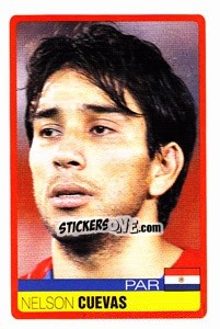 Cromo Nelson Cuevas - Copa América. Venezuela 2007 - Panini