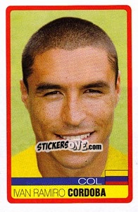 Sticker Ivan Ramiro Cordoba - Copa América. Venezuela 2007 n. 252 - Panini