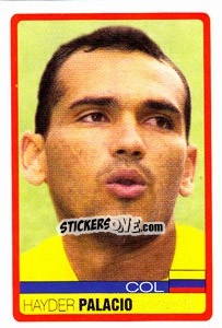 Sticker Hayder Palacio - Copa América. Venezuela 2007 - Panini