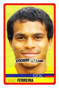 Sticker David Ferreira - Copa América. Venezuela 2007 n. 257 - Panini