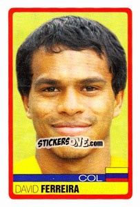 Sticker David Ferreira - Copa América. Venezuela 2007 - Panini