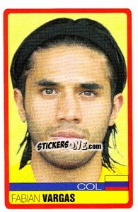 Sticker Fabian Vargas - Copa América. Venezuela 2007 - Panini