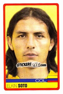 Sticker Elkin Soto - Copa América. Venezuela 2007 n. 261 - Panini
