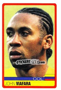 Sticker John Viafara - Copa América. Venezuela 2007 n. 263 - Panini