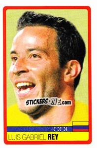 Cromo Luis Gabriel Rey - Copa América. Venezuela 2007 n. 266 - Panini