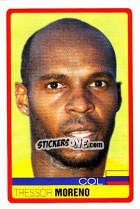 Sticker Tressor Moreno - Copa América. Venezuela 2007 n. 267 - Panini