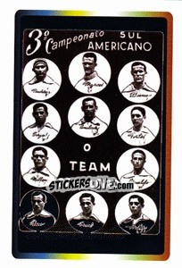 Figurina Brasil 1919 - Brasil - Copa América. Venezuela 2007 n. 270 - Panini