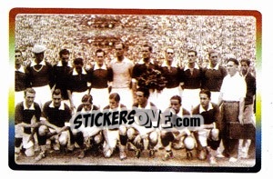 Cromo Peru 1935 - Uruguay - Copa América. Venezuela 2007 - Panini