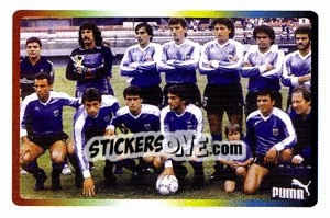 Cromo Argentina 1987 - Uruguay - Copa América. Venezuela 2007 - Panini