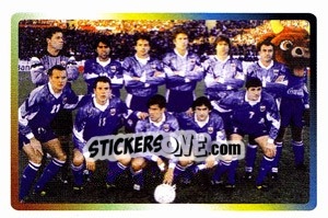 Sticker Uruguay 1995 - Uruguay - Copa América. Venezuela 2007 - Panini