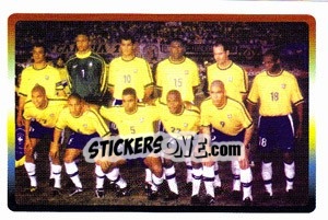 Cromo Paraguay 1999 - Brasil - Copa América. Venezuela 2007 - Panini
