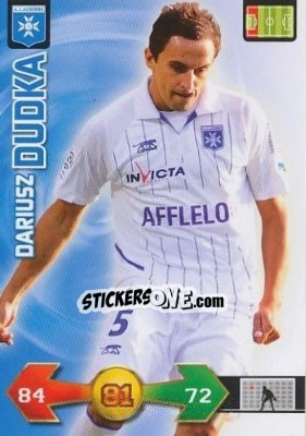 Sticker Dariusz Dudka - FOOT 2009-2010. Adrenalyn XL n. 6 - Panini