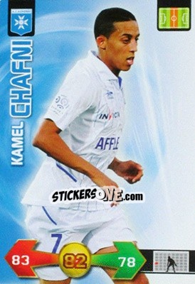 Cromo Kamel Chafni - FOOT 2009-2010. Adrenalyn XL n. 8 - Panini