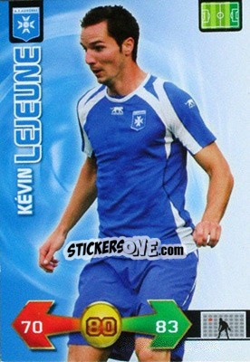 Figurina Kevin Lejeune - FOOT 2009-2010. Adrenalyn XL n. 11 - Panini