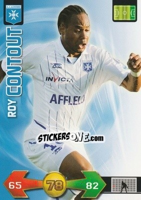Sticker Roy Contout - FOOT 2009-2010. Adrenalyn XL n. 13 - Panini