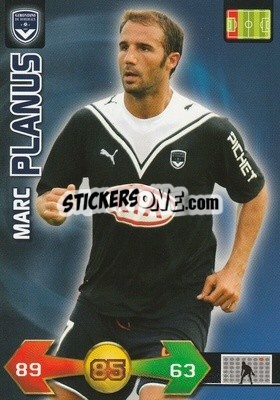 Sticker Marc Planus - FOOT 2009-2010. Adrenalyn XL - Panini