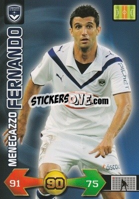 Sticker Fernando Menegazzo - FOOT 2009-2010. Adrenalyn XL n. 26 - Panini