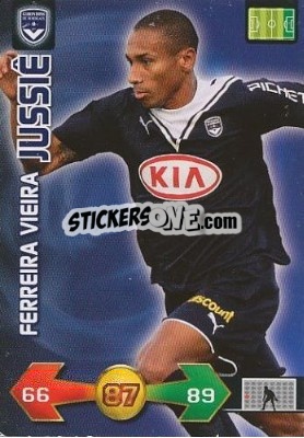 Sticker Ferreira Vieira Jussie - FOOT 2009-2010. Adrenalyn XL n. 32 - Panini