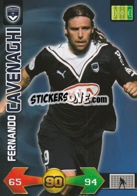 Cromo Fernando Cavenaghi - FOOT 2009-2010. Adrenalyn XL - Panini