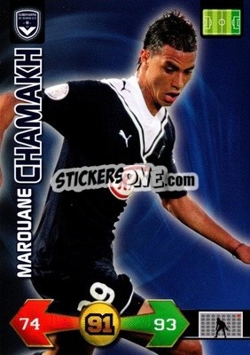 Sticker Marouane Chamakh - FOOT 2009-2010. Adrenalyn XL - Panini