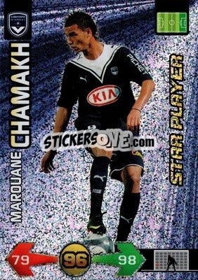 Sticker Marouane Chamakh - FOOT 2009-2010. Adrenalyn XL - Panini