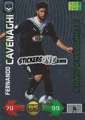 Sticker Fernando Cavenaghi - FOOT 2009-2010. Adrenalyn XL n. 37 - Panini