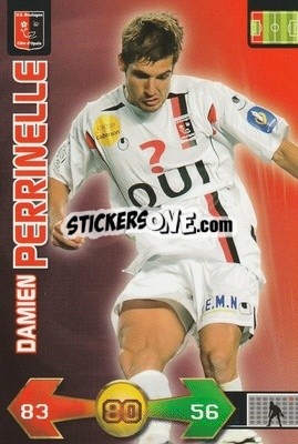 Sticker Damien Perrinelle - FOOT 2009-2010. Adrenalyn XL - Panini