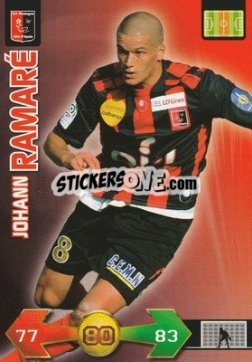 Sticker Johann Ramaré - FOOT 2009-2010. Adrenalyn XL n. 45 - Panini