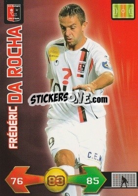 Sticker Frédéric Da Rocha - FOOT 2009-2010. Adrenalyn XL n. 49 - Panini