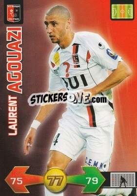 Figurina Laurent Agouazi - FOOT 2009-2010. Adrenalyn XL n. 50 - Panini