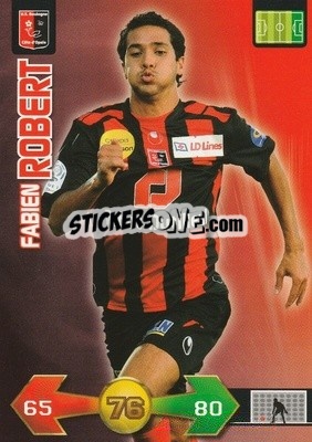 Sticker Fabien Robert - FOOT 2009-2010. Adrenalyn XL - Panini