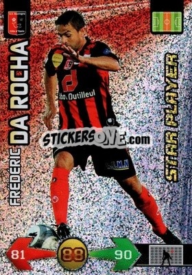 Cromo Frédéric Da Rocha - FOOT 2009-2010. Adrenalyn XL - Panini